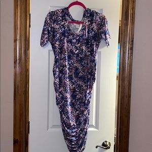 Motherhood maternity confetti dress